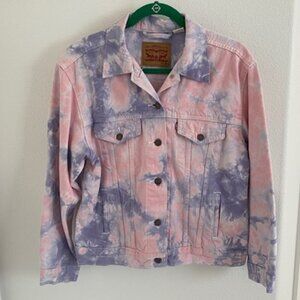 Levi's Tie-Dye Women's Denim Jacket - Size Medium